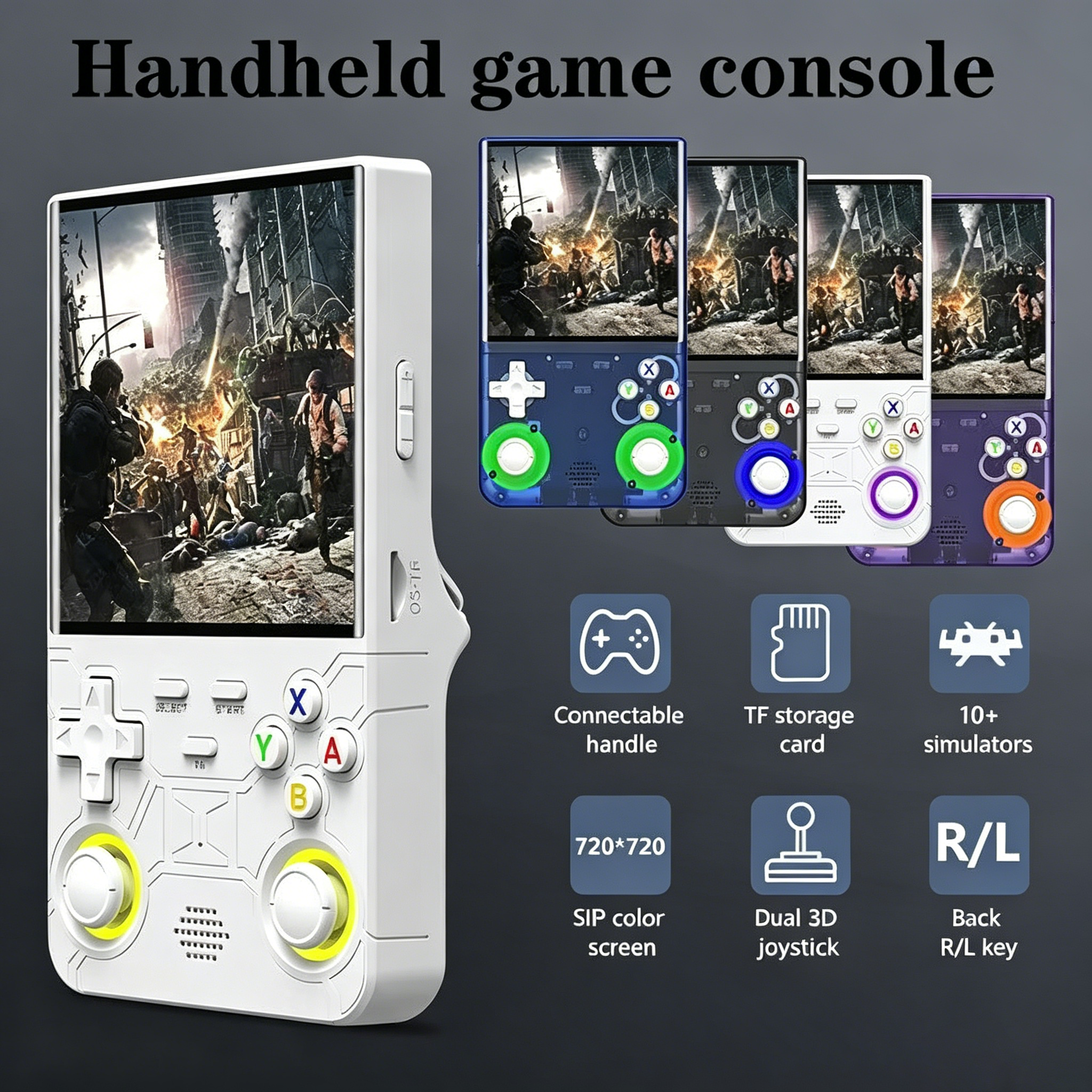 Gaming Console R36 Ultra - Open Source R36 Ultra Console Handheld