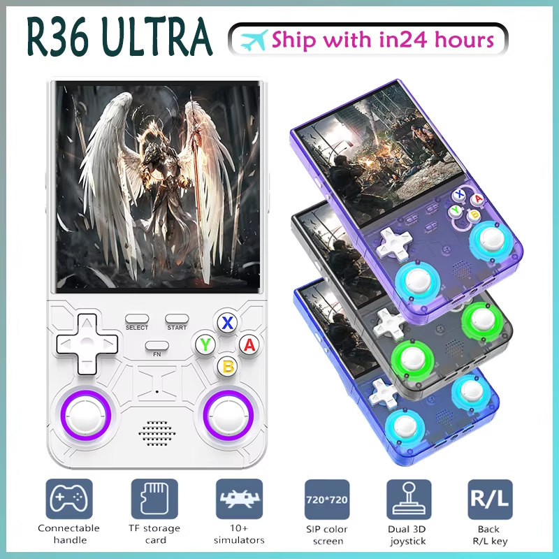 Gaming Console R36 Ultra - New R36 ultra retro handheld game