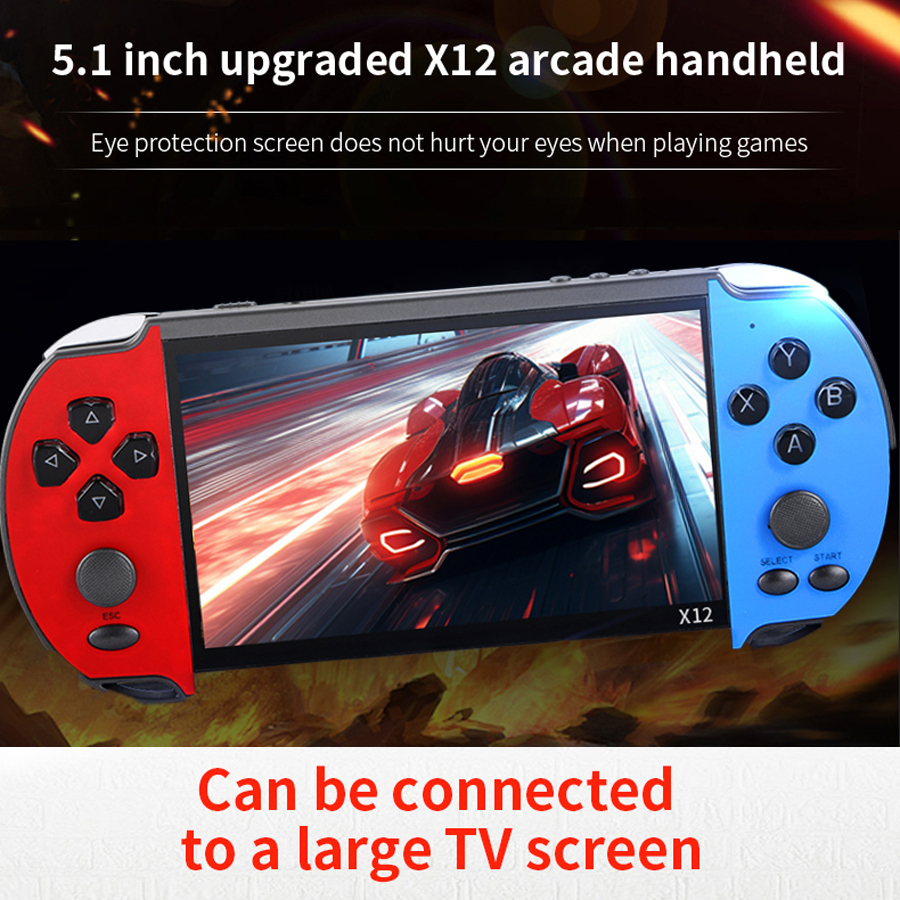 Gaming Console 6 Year Old - Portable Handheld Videogame TV Retro Video
