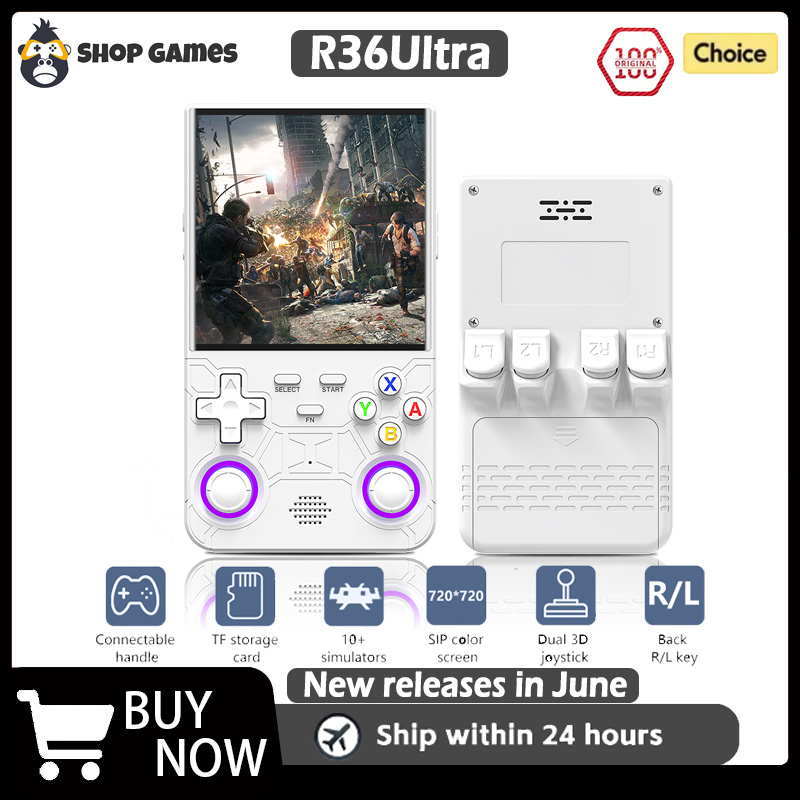 Gaming Console R36 Ultra - 2025 R36 Ultra Open Source R36S