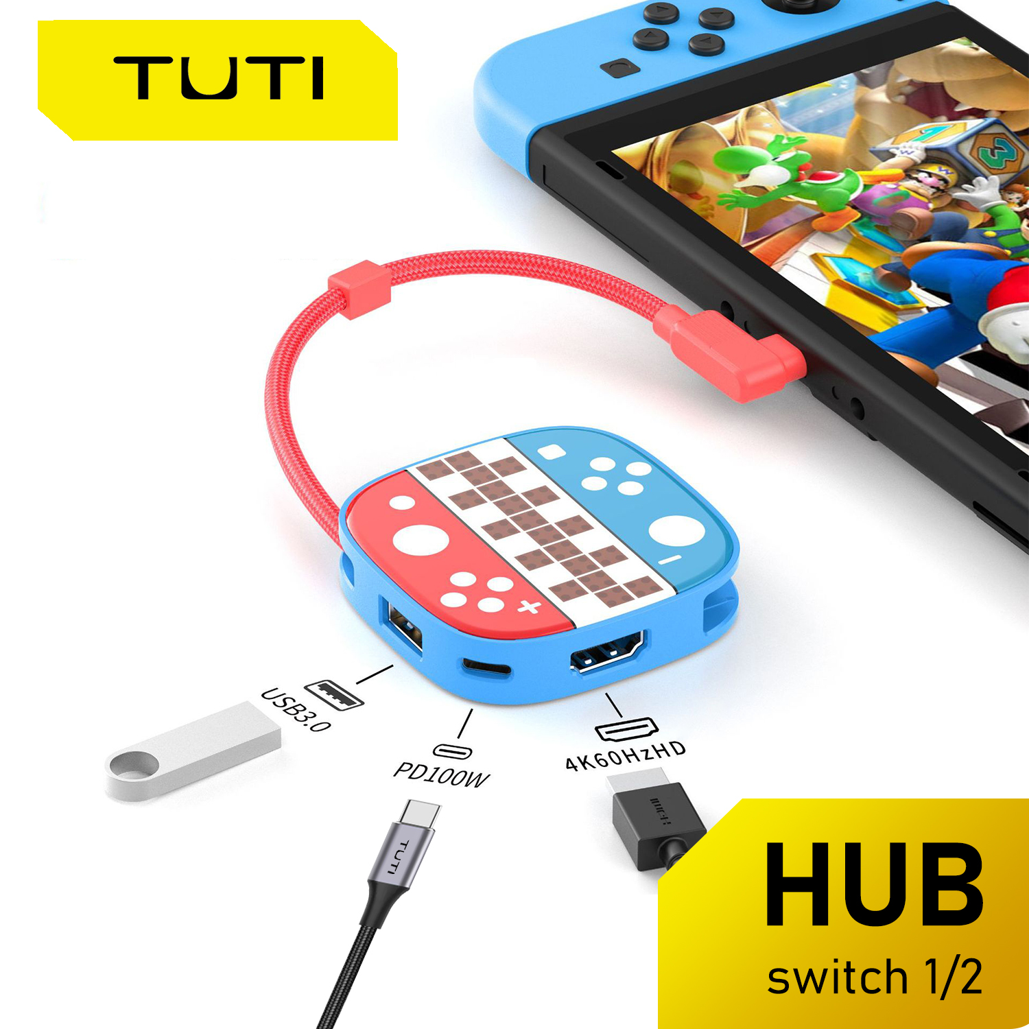 Gaming Console Definition - High-Definition HDMI 4K60Hz USB 3.0 100W