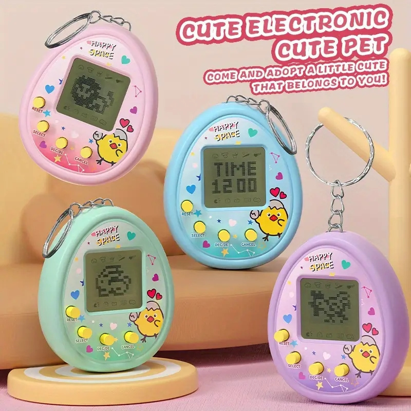 Gaming Console Mini - Cute Cartoon Handheld Virtual Pet Game