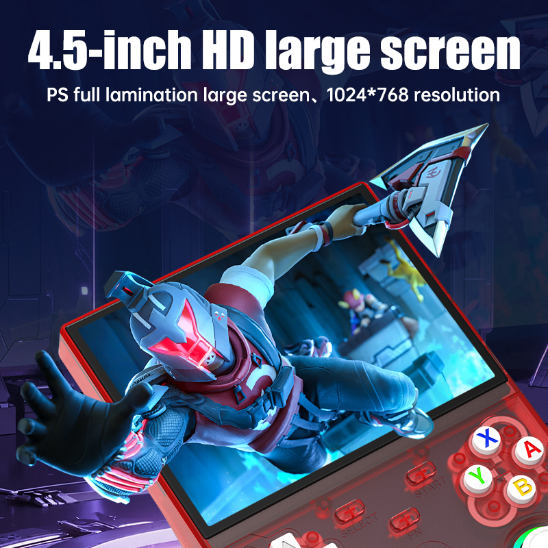 NEW 4.5 inch R36 ultra X retro – обзор и цена Gaming Console R36 Ultra