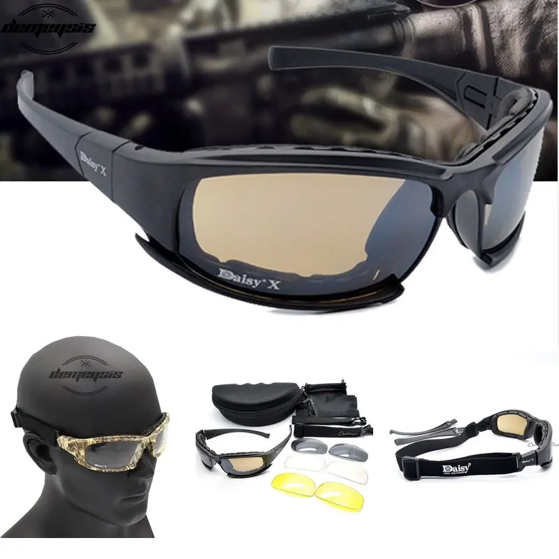 Daisy Tactical Goggles Sunglas – обзор и цена Gaming Glasses Uv