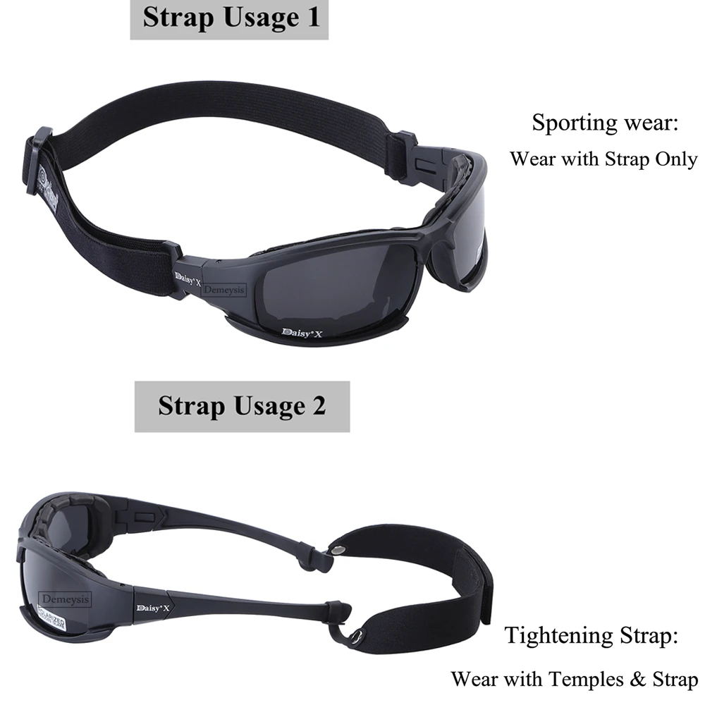 Daisy Tactical Goggles Sunglas – обзор и цена Gaming Glasses Uv