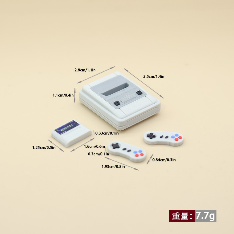 1set Dollhouse Mini Retro Game – обзор и цена Gaming Console Mini