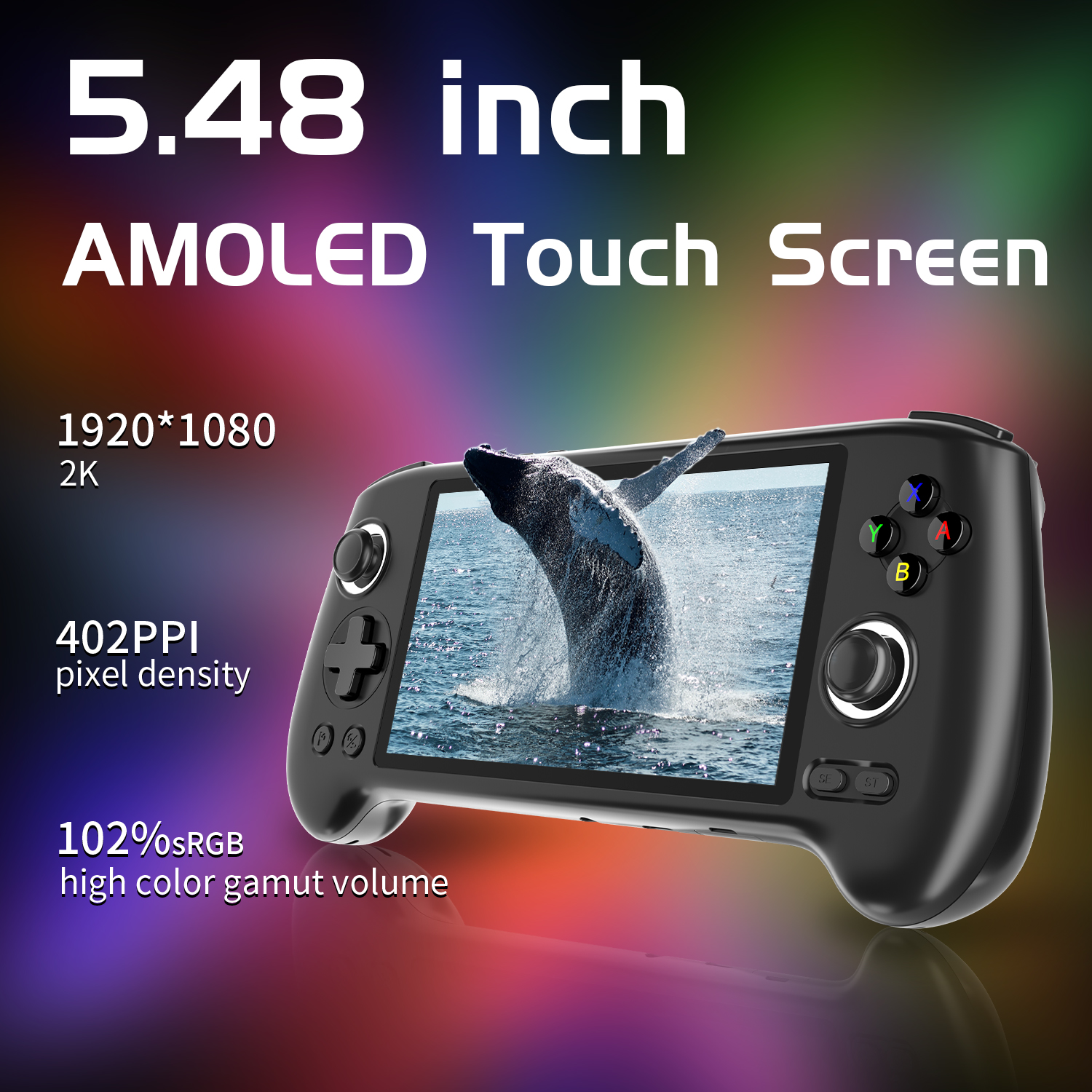 Anbernic RG556 Handheld Game C – обзор и цена Gaming Console Handheld Android