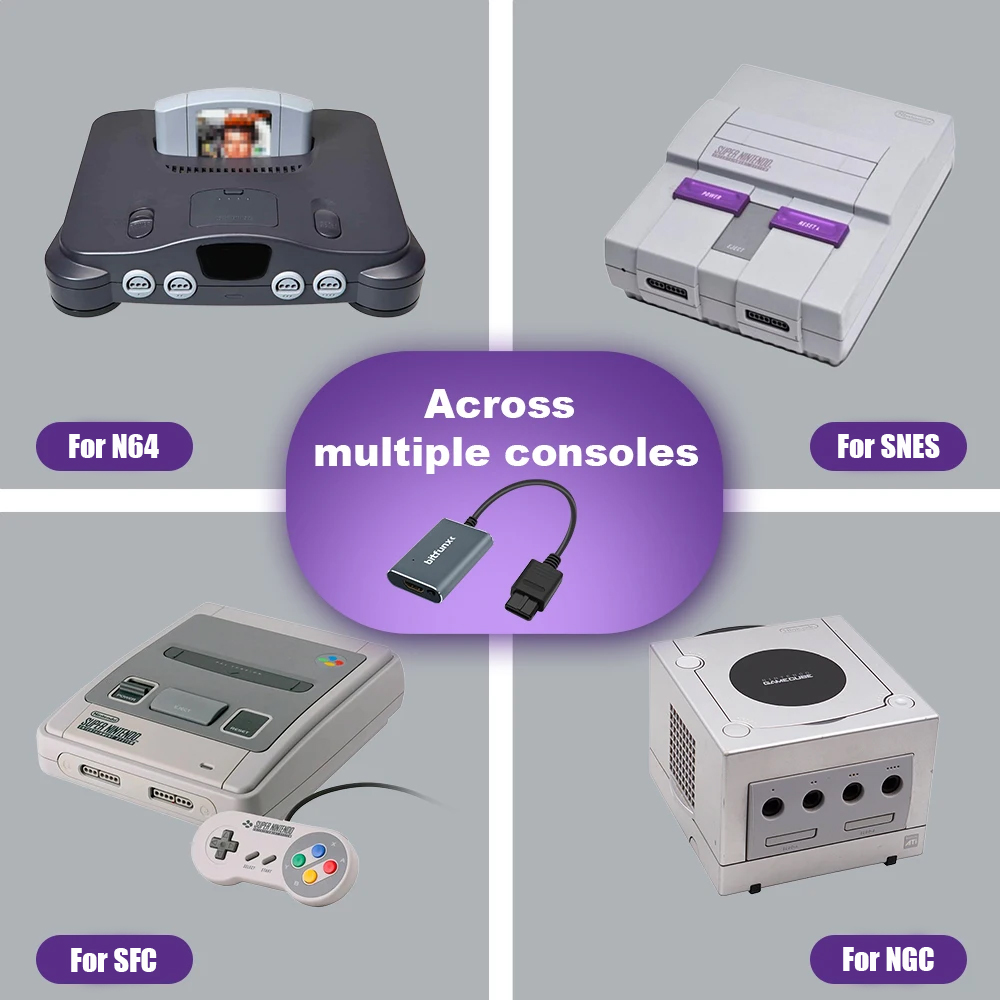 Bitfunx 720P Svideo / AV To HD – обзор и цена Gaming Console Mini