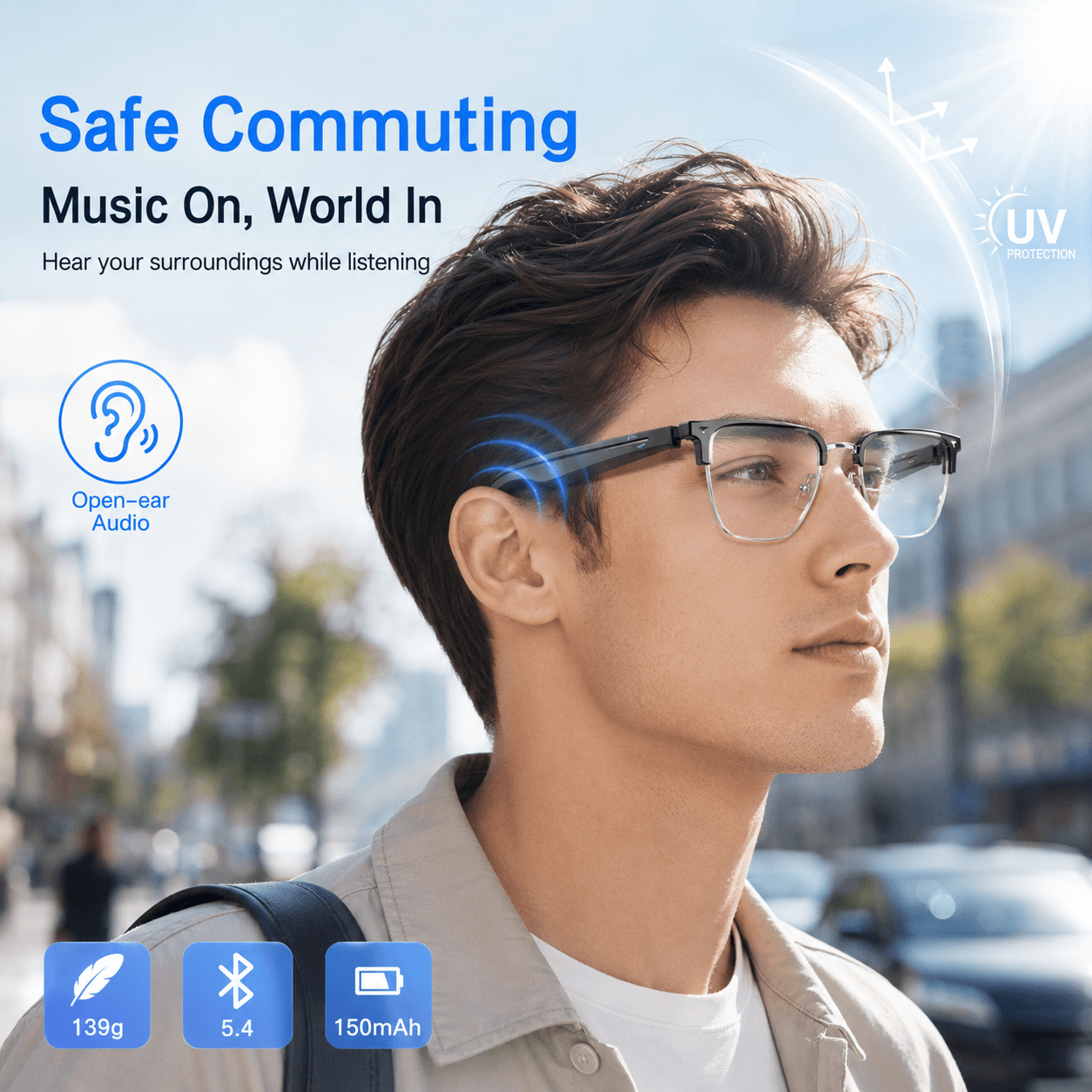 AIMB V2 Smart Bluetooth Glasse – обзор и цена Gaming Glasses Uv