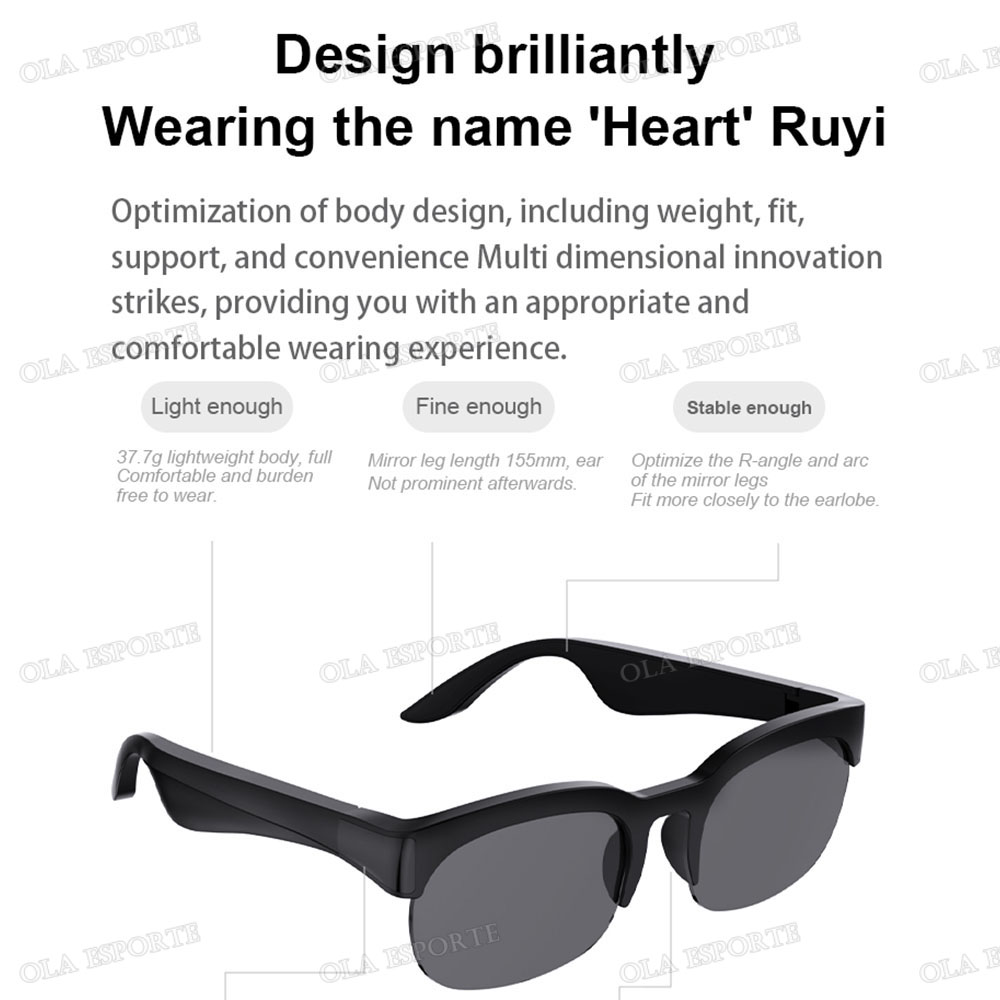 New Smart Bluetooth V5.3 Sungl – обзор и цена Gaming Glasses Uv