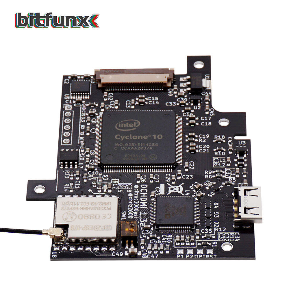 BitFunx DCHDMI Kit For SEGA Dr – обзор и цена Gaming Console Definition