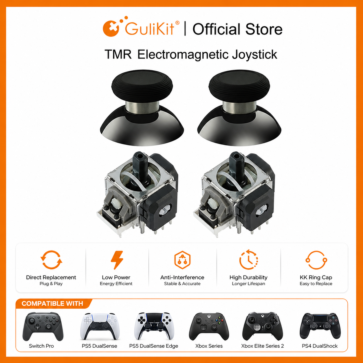 GuliKit TMR Joystick with Stic – обзор и цена Gaming Console Repair