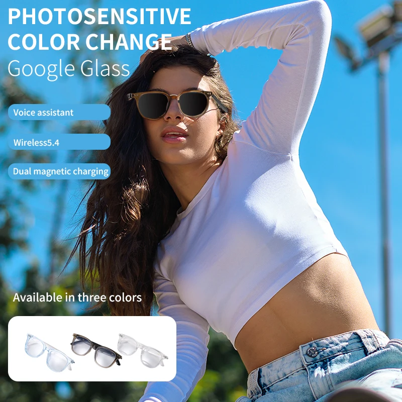 New Smart Glasses GS07 UV Prot – обзор и цена Gaming Glasses Uv