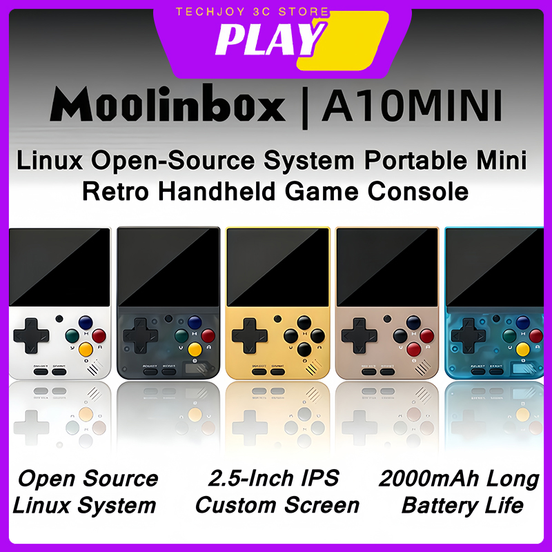 Moolinbox A10Mini 2.8-Inch Lin – обзор и цена Gaming Console Handheld Android