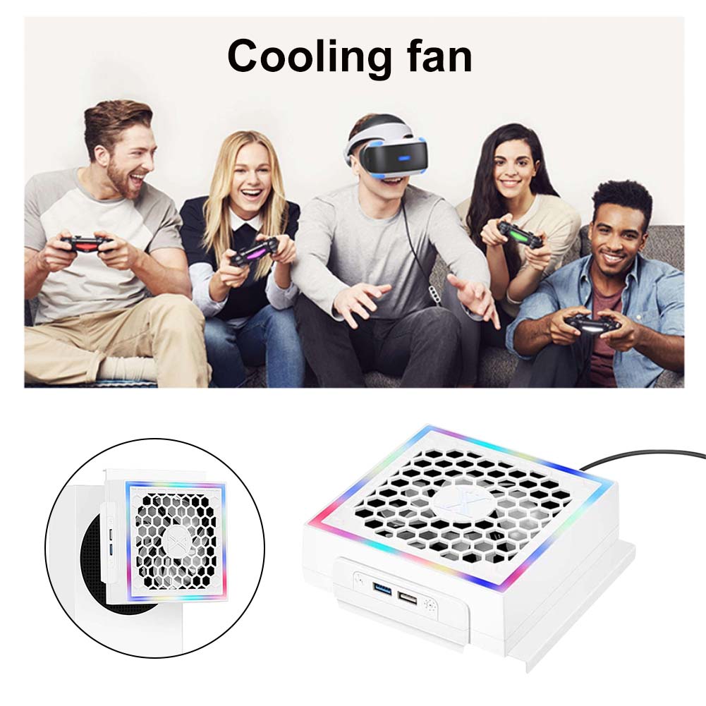 LED Cooling Fan Cooler with LE – обзор и цена Gaming Console Xbox Series S