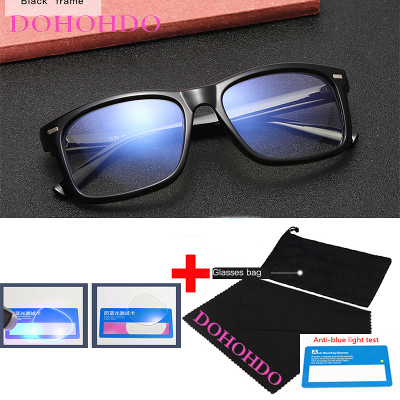 DOHOHDO 2026 Square Anti Blue  – обзор и цена Gaming Glasses Uv