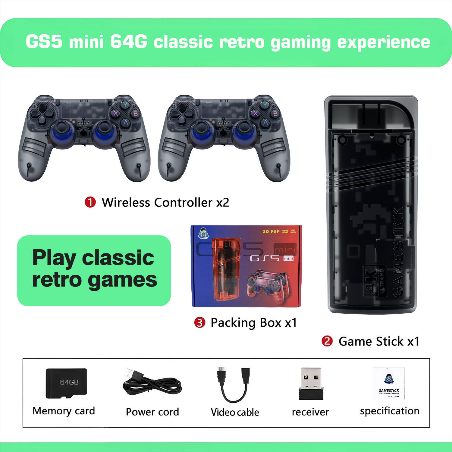The GS5mini retro game console – обзор и цена Gaming Console Definition