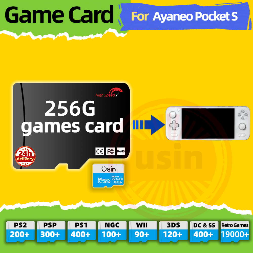 Game Card For Ayaneo Pocket S  – обзор и цена Gaming Console Handheld Android