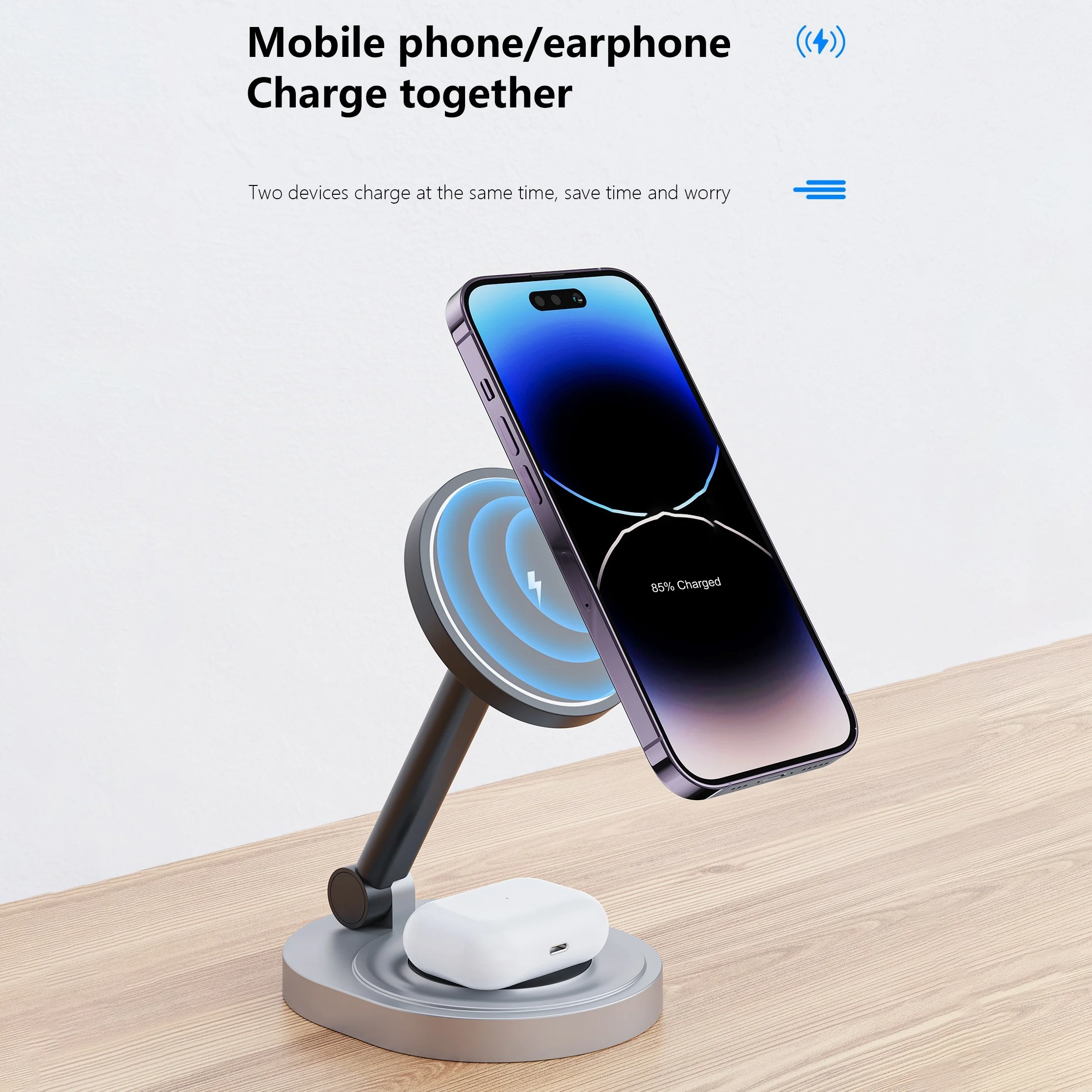 2 In 1 Magnetic Wireless Charg – обзор и цена Controller Charging Dock