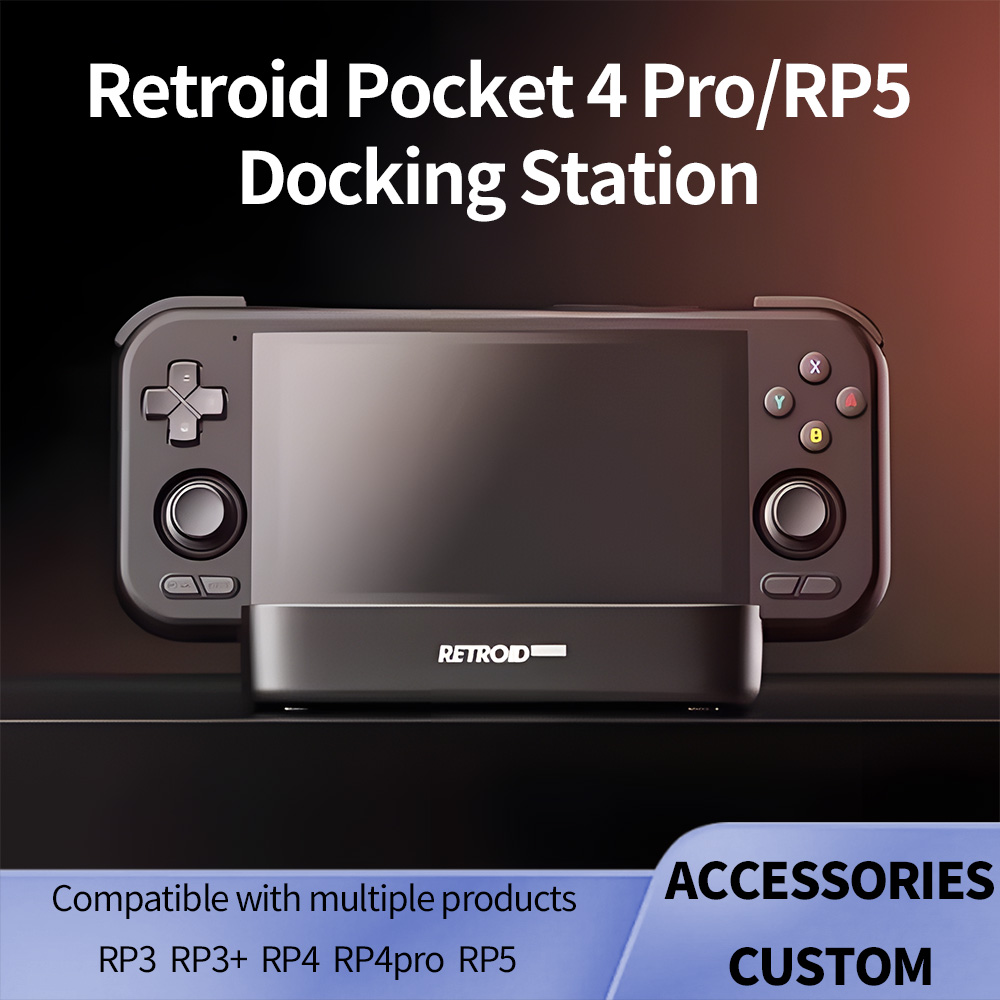 Retroid Pocket 5 Docking Stati – обзор и цена Gaming Console Mini