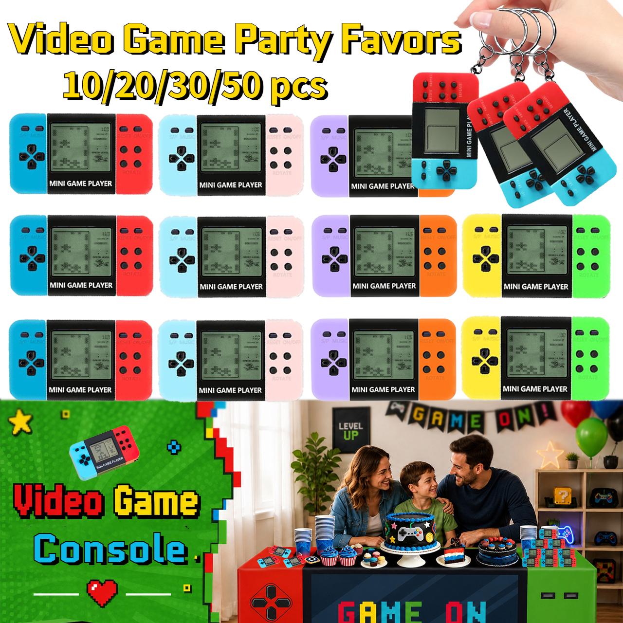 10-120pcs Kids Mini Handheld G – обзор и цена Gaming Console Mini